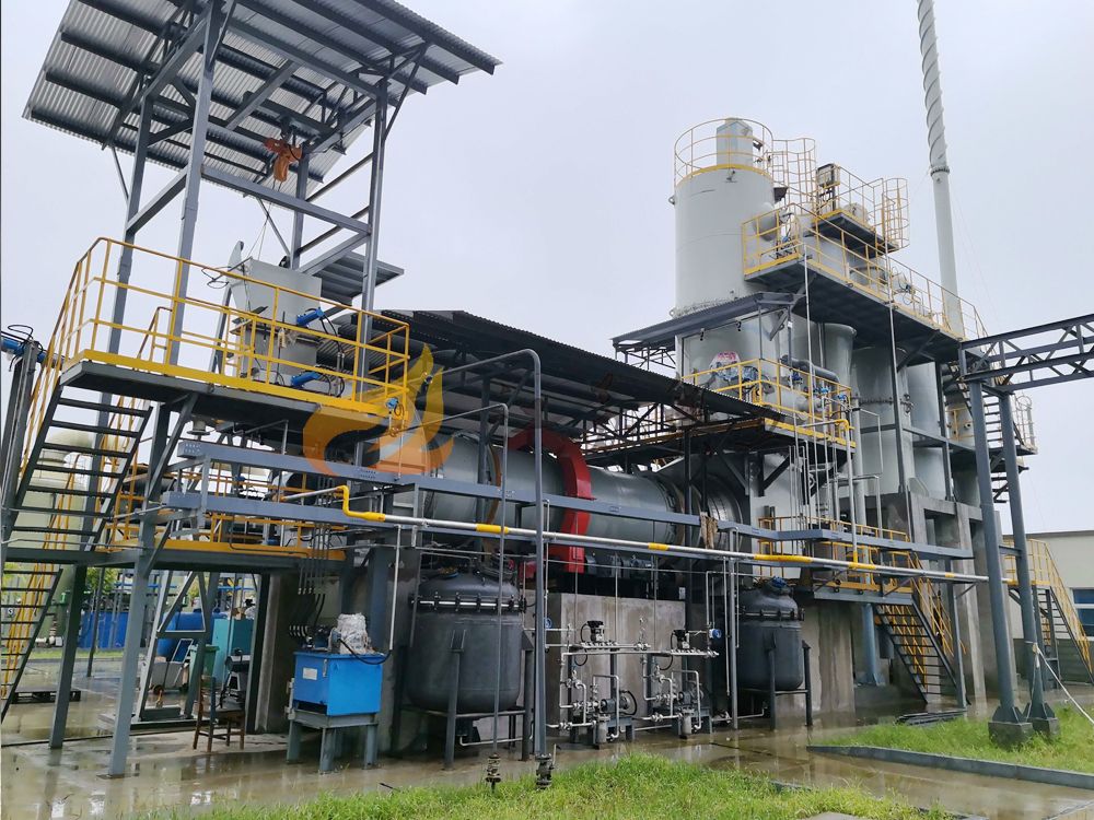 危險(xiǎn)廢物回轉(zhuǎn)窯焚燒系統(tǒng)